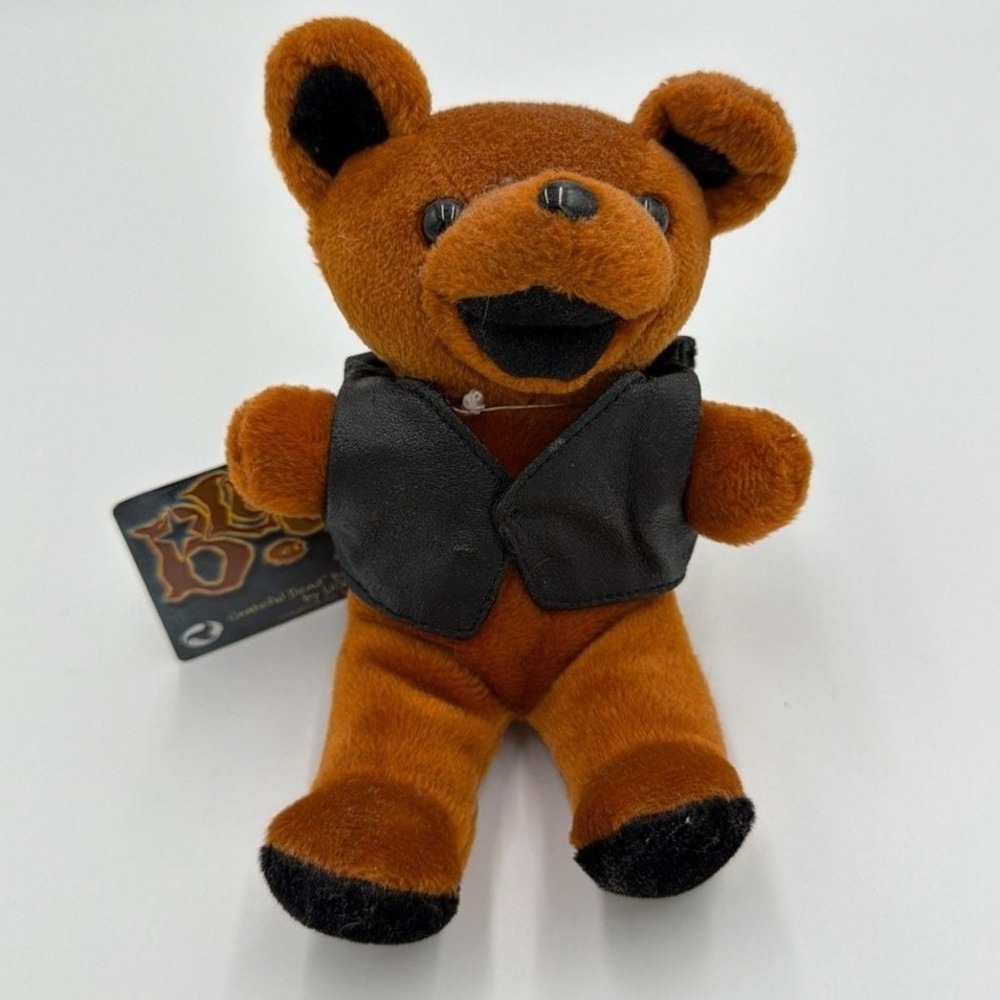 Liquid Blue Grateful Dead Bean Bear Blues Man Plush with Tags